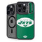 NFL New York Jets Retro Logo iPhone 15 Pro Kickstand Case